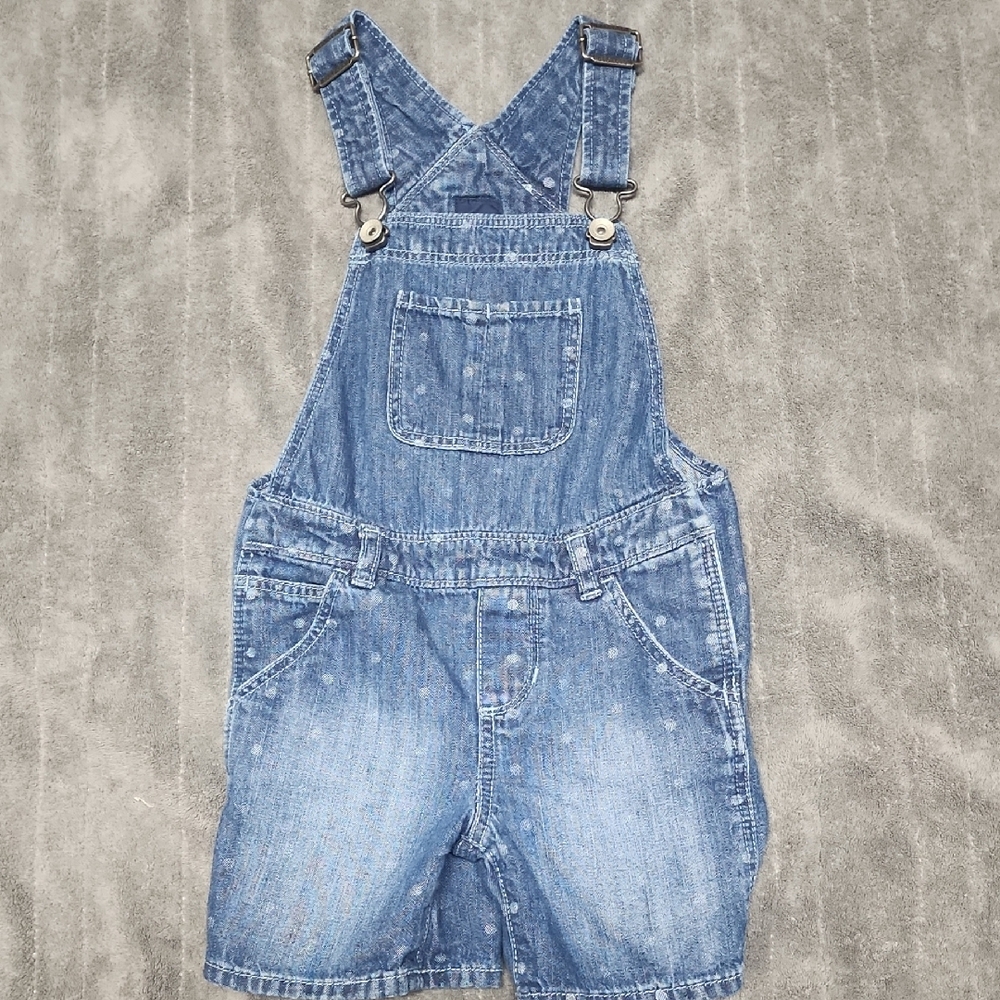 Baby Gap Girls Shortalls W/dots